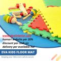 heavy duty Random Color EVA Puzzle Play 2 feet (60cm) X 2 feet (60cm) & Flooring Mat For Children & Toddlers, Baby Play Mat Eva Foam Kids Rug Puzzle Mat Floor Playmat Crawl Mat EVA Mats. 