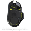 Glass Mouse Feet Compatible with G502 Wireless Mouse Round Curved Edge Mouse Glass Skates Durable Easy Install. 