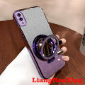 Case for Vivo y91c Vivo y1s Vivo Y93 phone casing back cover softcase silicone shockproof cover new design clear with Holder aesthetic sfwxzj02. 
