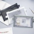 Transparent Pencil Case Mesh Pencil Bag For Kids Girls Gift Office School Supplies Kawaii Stationery Nylon Pencilcase. 