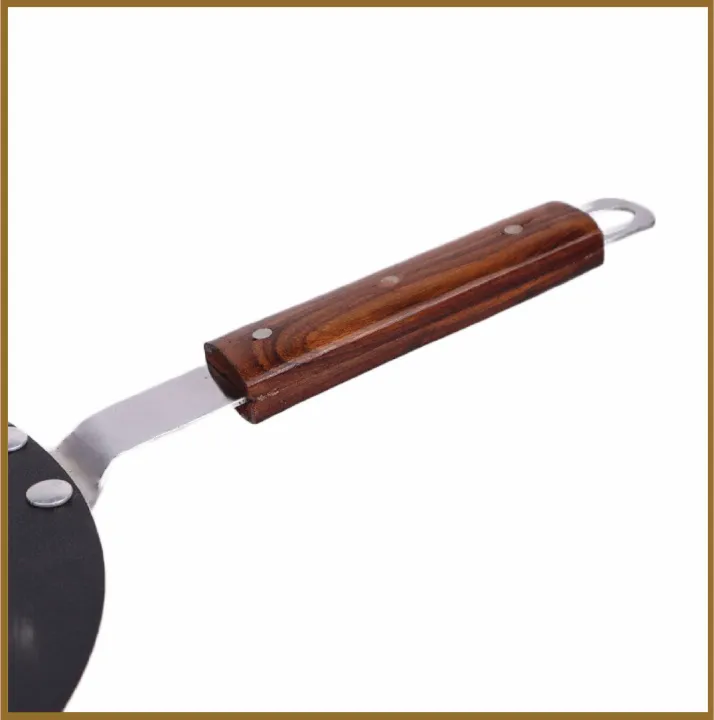 Tawa%20Non%20stick%2030cm%2032cm%2034cm%20Durable%20Quality%20Tawa%20for%20Roti%20Nonstick%20fry%20Pan%20Roti%20Tava%20Non-Stick%20Cookware%20set%20Paratha%20Pan%20Baking%20Disk%20Wooden%20Handle%20Long%20Usage%20Non%20Stick%20Tawa%20Wood%20Handle%20for%20Chapatti%20&%20Dossa%20Naan%20Bread%2012%20inches%2013%20inches%2014%20inches%20-%20Image%203