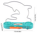 Battery operated maze spiral game-Maze Game, Educational Puzzle Toys Classic Collision Electric Shock Bump Circuit Maze Game Intellectual Development Toys for Kid. 