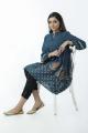 EGO Fall Collection 2019  Peacock  Teal Cotton Kurti For Women. 