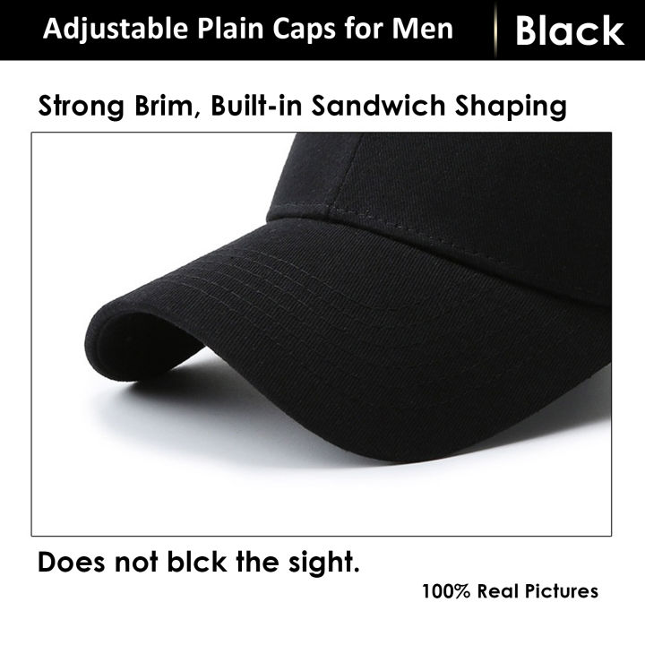 P%20Caps%20for%20Men%20Sun%20Hats%20With%20Adjustable%20Back%20for%20Outdoor%20Wear%20in%20Black%20Blue%20Red%20and%20Grey%20Colors%20for%20Adults%20Visor%20Cap%20for%20Daily%20Use%20-%20Image%204