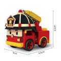 Korea Robocar Poli Roy Cap Amber Marine Anime Metal Action Figure Cartoon For Children Kids Birthday Gifts. 