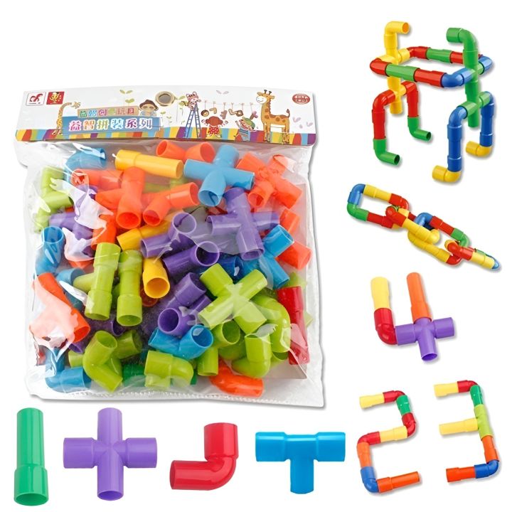 Colorful%20Creative%20Pipe%20Puzzle%20Building%20Blocks%20for%20Kids%20-%20STEM%20Educational%20Play,%20DIY%20Construction,%20and%20Assembly%20Game%20-%20Multicolor%20Pipe%20Blocks%20Set%20with%20Wheels%20-%20Image%202