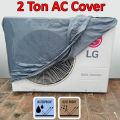 AC Dust Waterproof Cover 1.5 Ton Inverter Universal Split Ac Dust Cover Indoor & Outdoor unit. 