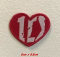 Embroidery One Direction 1D art badge Iron on Sew on Patch heart love kids clothing dress shirt cap bag jacket jeans craft logo shoes repair Brand Badge  #1171. 