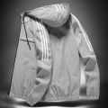 jaket BIG SALE Ready Stock jaket lelaki Men's Good Quality Waterproof Jacket Collar Casual Fashion Fit Bomber Jacket. 