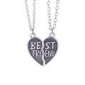New Combination Broken Heart 2 Pieces 3 Pieces Pendant Necklace Forever Friend Ms. Jewelry Necklace Girlfriend. 