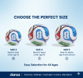 FIFA World Cup 2026 Sialkot FOOTBALL – Premium Match & Training Soccer Ball | Size 5 PU Leather | Durable Waterproof Hybrid Football Pakistan. 