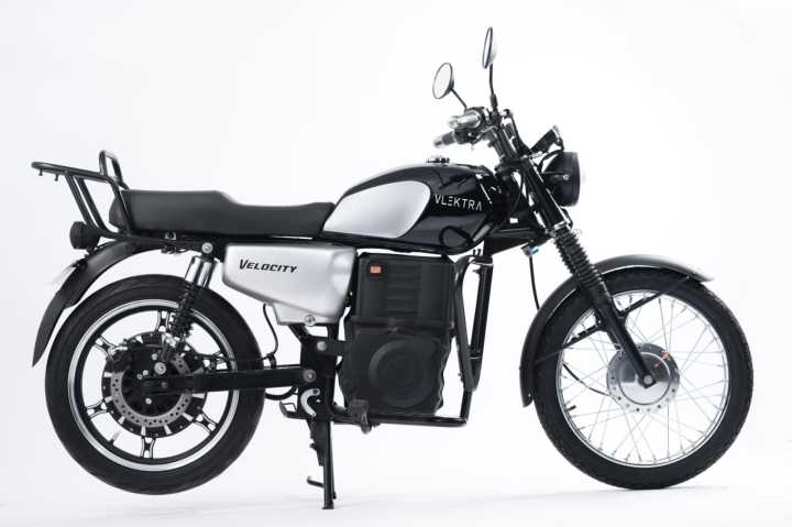 VLEKTRA VELOCITY 180 | 1500W | Electric motorcycle | Black