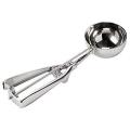 Ice Cream Scoop Stainless Steel - Silver. 