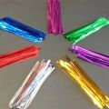 800Pcs Multicolor Wire Metallic Twist Ties for Party Candy Bag Packaging Cello Bags Ligation Lollipop Dessert Sealing Twist Tie. 