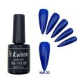KWEEN Neon Gel Nail Polish,Neon Royal BLue Color Soak Off Gel Polish Nail Art Need UV Lamp To dry. 