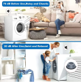4Pcs Washing Machine Floor Mat Elasticity Earth Protectors Anti Vibration Rubber Feet Pads Non Slip Shock Proof Washing Machine Foot Pad. 