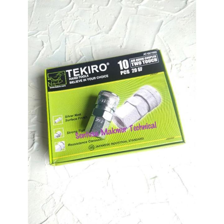 SF Tekiro SF20 201/4" Quick Coupler Compressor Hose Coupling