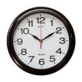 Hitco Round Simple Wall Clock - Wall Clock For Home and Office - Step Movement High Quality Watch - Wall Clocks for Bedroom / Living Room / Decor - Clock Wall Stylish. 