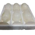 Six Piece White Glass Set, Marble Glasses, Stunning White Glass Set, Marble Glass Set, Marble Showpiece.. 