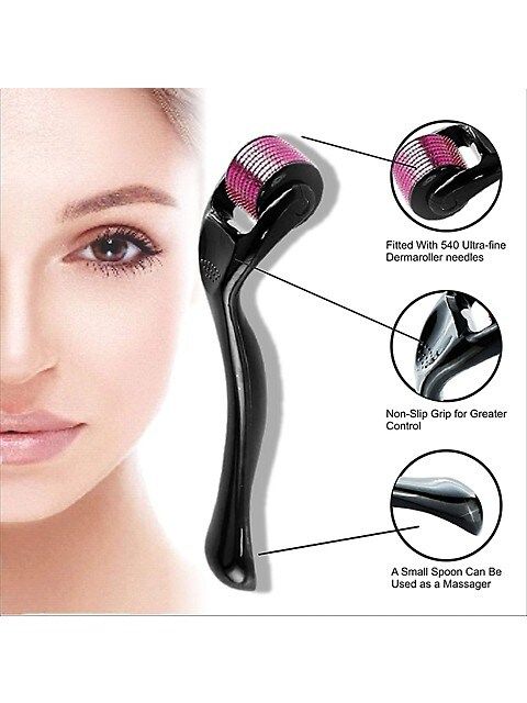 High Quality Best Selling Derma Roller 0.5mm with 540 Needles, Anti Wrinkles and Acne Scars Skin Therapy Roller