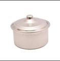 Pot with Lid Cover Degchi and Dhakan Capacity 0.5 KG Pure Aluminium. 