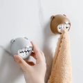 Fun Towel Decoration Hook Push in Towel Rack Towel Organizer Self Adhesive Kitchen Cloth Hook. 