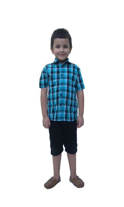 Cherish-Half%20Sleeve%20Boys%20cotton%20Check%20Shirt%20in%20stunning%20colors-%20cool%20and%20casual%20export%20quality%20half%20sleeve%20like%20tshirt%20soft%20shirt%20for%20men%20-%20Image%205