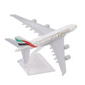 380 Airplane Model, Alloy Plane Model for Children for Table Top. 