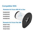 5 Pcs Filters for Rowenta Air Force 460 All in One RH92Xx and Air Force Flex 560 RH94Xx Vacuum Cleaner,Parts ZR009002. 