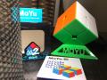 Rubik's Cube 2x2 Sticker less High Quality, Magic Cube Puzzle Toy Multicolor With Original Pictures. 