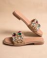 Flat Slippers For Women And Girls- SAWA SHOES - 639. 