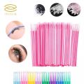 20pcs Micro Cotton Swab Eyelash Extension Mascara Applicator Brush lashes extension makeup applicator remove. 