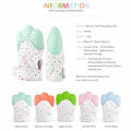 Baby Teething Mitten Happy Silicon Teether Nuby Mitt Glove Soft Candy BPA Free. 