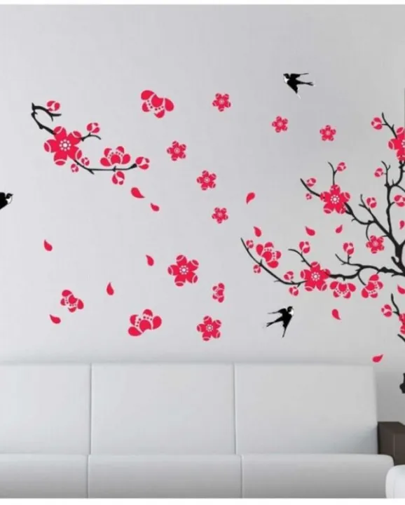 Blossom%20Birds%20Wall%20Sticker%20Mural%20%20Wall%20Art%20Decal%20%20DIY%20Pastoral%20Style%20Wall%20Decals%20for%20Living%20Room%20and%20Bedroom%20TV%20Background%20-%20Image%206