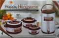 Set of Assorted Color Hot Pot Food Storage Containers With Cooler. 