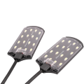1 PCS LED Aquatic Plant Grow Lamp Aquarium Light X7 Dual Head Waterproof Clip-on Fish Tank Lamp EU Plug. 