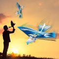 Ultimate Outdoor Fun Space Bird Toys: Electric Hand-Thrown Flying Bird Toy with USB Charging - Stunt Glowing Flapper for Space Adventures!". 