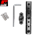 Universal Alluminium Handlebar Extension Rod For Motorcycle, Universal Handlebar Extended Bracket Space Saving for Motorcycles, Multiple Options to Fix Your Gadgets On Single Space, Universal Fitment eg YBR, Honda, Suzuki etc - Motex Auto Line. 