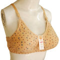 Classic Cotton Bra Brazier for Women Undergarments and Non-wired Brazzer with Chikan Embroidery. 
