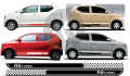 SUZUKI ALTO RS TURBO SIDE DOOR STICKER DECAL VINLY. 