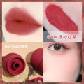 Makeup NOVO Small Mushroom Milk Jar Lip Clay Velvet Matte Waterproof Lipstick Not Easy to Fade Non-stick Cup Student Lip Gloss. 
