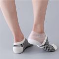 【HOT】 Unisex Invisible Height Increase Silicone Socks Gel Heel Pads Heel Cushion Soles Insole Foot Massage Orthopedic Arch Support. 