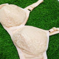 Light Padded Bra For Women & Girls Soft Light Padded Bra in Pack of 2 Skin Black - Size 32 to 42. 
