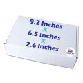 3-PLY White Hard Card Ecommerece Packing Boxes Size In Inches (9.2x6.5x2.6) For Shipment & Courier Pack Of 10, 20, 30, 40, 50 Boxes.. 