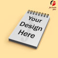 Your Design Here Custom Printed Notepads Pocket Note Pads Persoanlize Spiral Pads. 