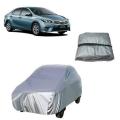 Toyota Corolla Car Top Cover Silver Coated - Water and Dust Proof - Grey Color - Toyota Corolla Altis Grande Xli Gli - Grey. 