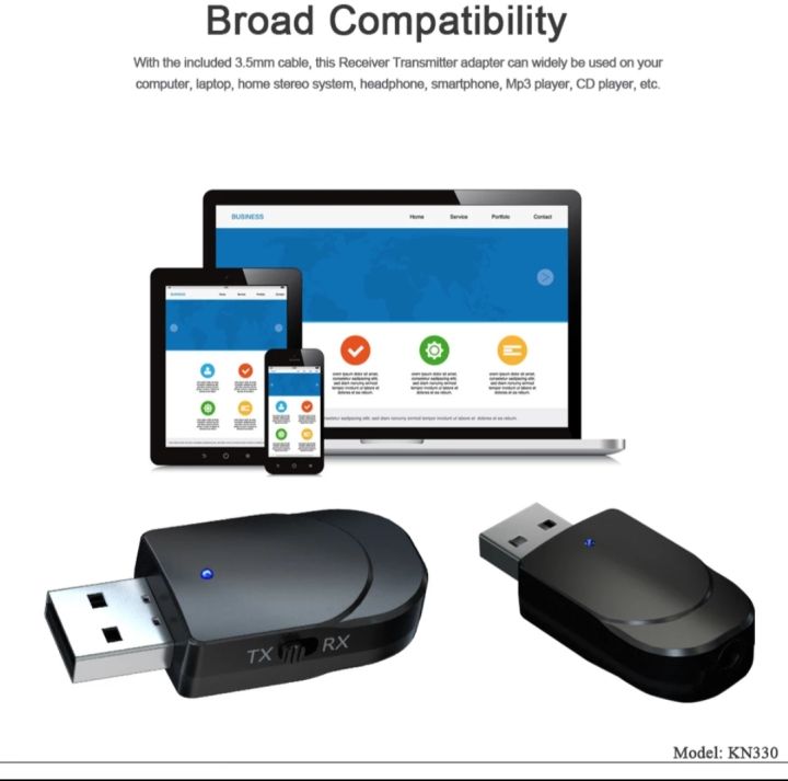 USB%20Audio%20Wireless%20Adapter%20Bluetooth%205.0%20%20Transmitter%20Receiver%203%20In%201%20Mini%20Stereo%20AUX%20RCA%203.5mm%20Jack%20For%20TV%20PC%20Car%20Headphones%20-%20Image%203