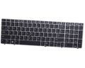 Laptop Notebook Keyboard   For  EliteBook 8560P  Series   P/N  641181-001  – Black. 
