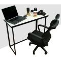 Smart Portable Folding Study Table Office Workstation Multipurpose Table 36x16 Inches Metal Frame MDF Top Foldable Laptop Table. 