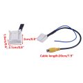 16 Pin Car Reverse Rearview Parking Backup Camera Video Extension. 